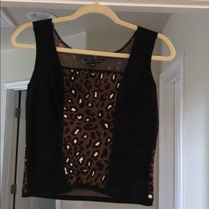 BETTE PAIGE suede top